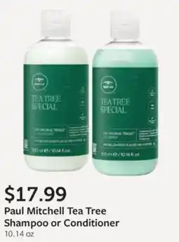 Fareway Paul Mitchell Tea Tree Shampoo or Conditioner offer