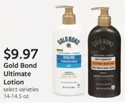 Fareway Gold Bond Ultimate Lotion offer