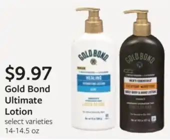 Fareway Gold Bond Ultimate Lotion offer