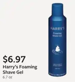Fareway Harry's Foaming Shave Gel offer