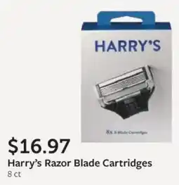 Fareway Harry's Razor Blade Cartridges offer