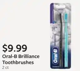 Fareway Oral-B Brilliance Toothbrushes offer