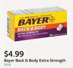 Fareway Bayer Back & Body Extra Strength Bayer Back & Body Extra Strength offer