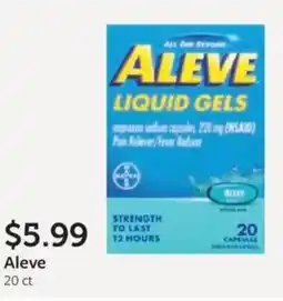 Fareway Aleve offer