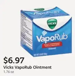 Fareway Vicks VapoRub Ointment offer