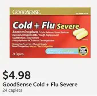 Fareway GoodSense Cold + Flu Severe offer