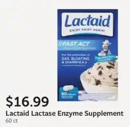 Fareway Lactaid Lactase Enzyme Supplement offer