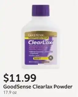 Fareway GoodSense Clearlax Powder offer