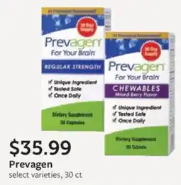 Fareway Prevagen offer