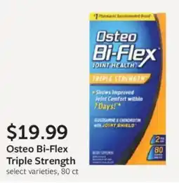 Fareway Osteo Bi-Flex Triple Strength offer