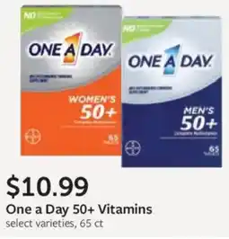 Fareway One a Day 50+ Vitamins offer