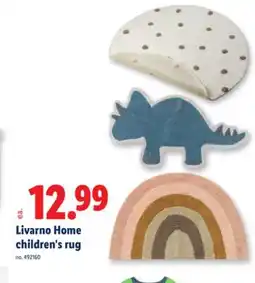 Lidl Livarno Home children's rug offer