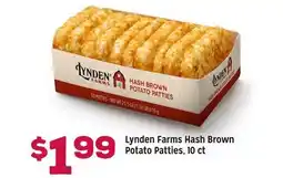 Grocery Outlet Lynden Farms Hash Brown Potato Patties offer