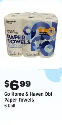 Grocery Outlet Dbl Paper Towels offer