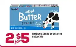 Grocery Outlet SimplyGO Salted or Unsalted Butter offer