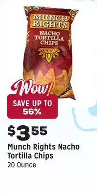 Grocery Outlet Nacho Tortilla Chips offer