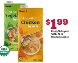 Grocery Outlet SimplyGO Organic Broth offer