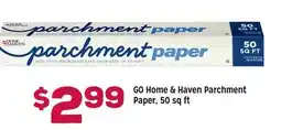 Grocery Outlet Haven Parchment Paper offer