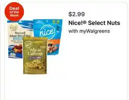 Walgreens Nice! Select Nuts offer