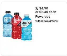 Walgreens Powerade offer