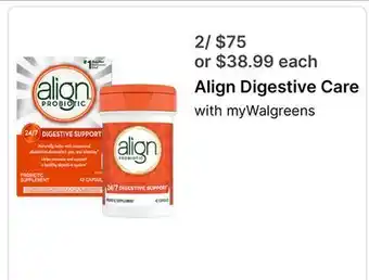 Walgreens Align Digestive Care offer