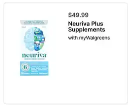 Walgreens Neuriva Plus Supplements offer
