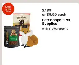 Walgreens PetShoppe Pet Supplies offer