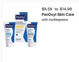 Walgreens PanOxyl Skin Care offer