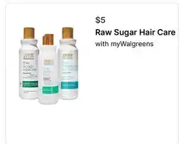Walgreens Raw Sugar Hair Care offer
