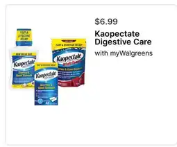 Walgreens Kaopectate Digestive Care offer