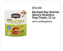 Walgreens Rachael Ray Nutrish Savory Roasters Dog Treats, 12 oz offer