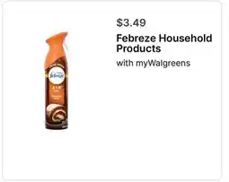 Walgreens Febreze Household Products offer