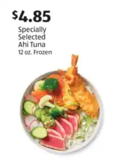 Aldi Specially Selected Ahi Tuna offer