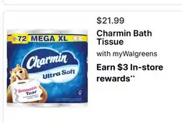 Walgreens Charmin Bath Tissue offer
