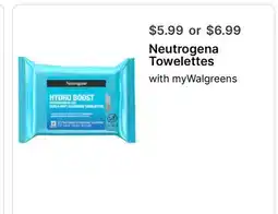 Walgreens Neutrogena Towelettes offer