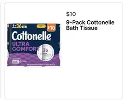 Walgreens 9-Pack Cottonelle Bath Tissue offer