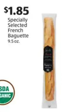 Aldi Specially Selected French Baguette offer