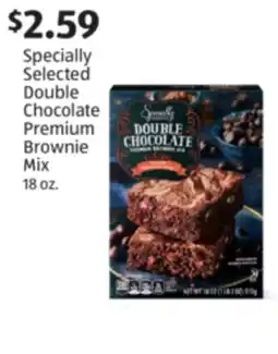 Aldi Specially Selected Double Chocolate Premium Brownie Mix offer