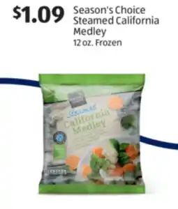Aldi Season's Choice Steamed California Medley offer