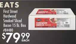 Smart & Final First Street Hardwood Smoked Sliced Bacon offer