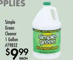 Smart & Final Simple Green Cleaner offer