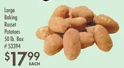 Smart & Final Large Baking Russet Potatoes offer