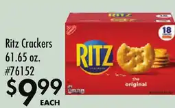 Smart & Final Ritz Crackers offer