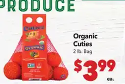 Vallarta Supermarkets Organic Cuties offer