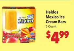 Vallarta Supermarkets Heldos Mexico Ice Cream Bars offer