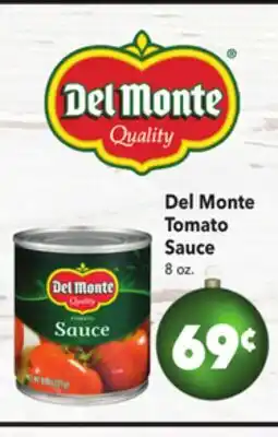 Vallarta Supermarkets Del Monte Tomato Sauce offer