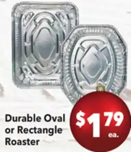 Vallarta Supermarkets Durable Oval or Rectangle Roaster offer