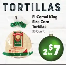 Vallarta Supermarkets El Comal King Size Corn Tortillas offer