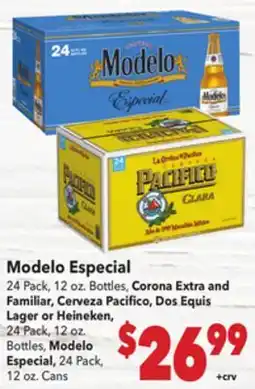 Vallarta Supermarkets Modelo Especial offer