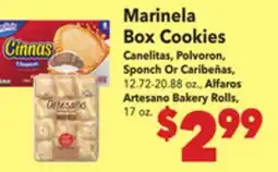 Vallarta Supermarkets Marinela Box Cookies offer
